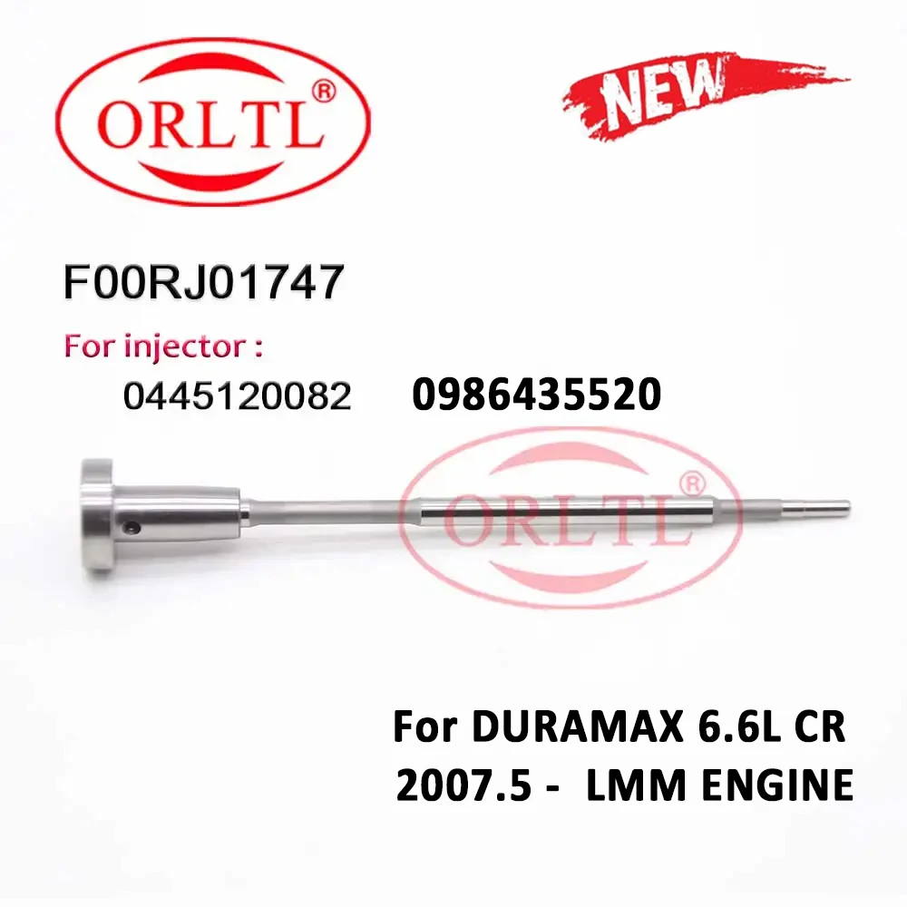 ORLTL F00RJ01747 Diesel Injector Valve F 00 R J01 747 Fuel Valve F00R J01 747 For DURAMAX 6.6L 0445120082 0986435520