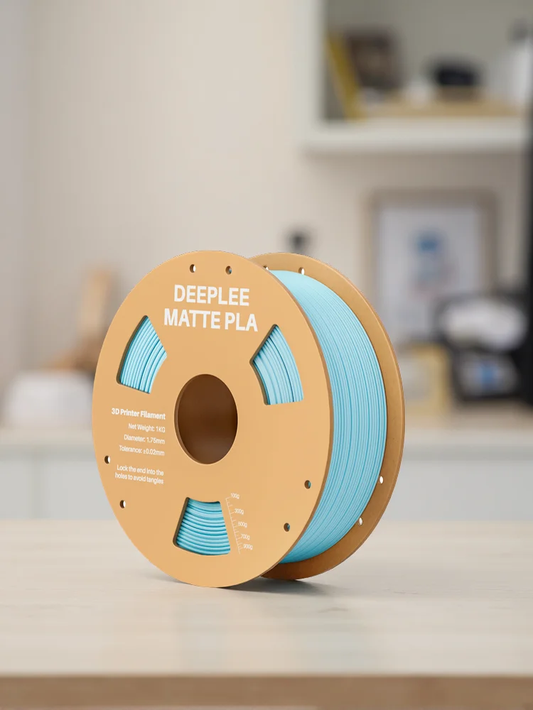 DEEPLEE 10KG Matowy Filament PLA 1.75mm Pomarańczowo-Brązowy, Druk 3D do Drukarki 3D FDM, Filament PLA Różowy Deeplee — zdjęcie produktu 7
