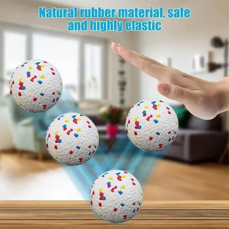 1/5PCS High Elasticity Pet Toy Balls Dog Grinding Teeth Toy Puppy Interactive Chew Toys Floating Water Surface Ball Pets Supply