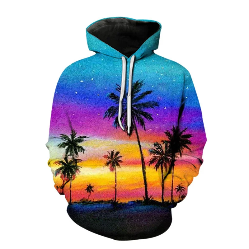 

Autumn Beach Coconut Tree 3D Print Hoodies Men Women Fashion Casual Sweatshirts Oversized Hoodie Pullovers Tracksuit Clothing