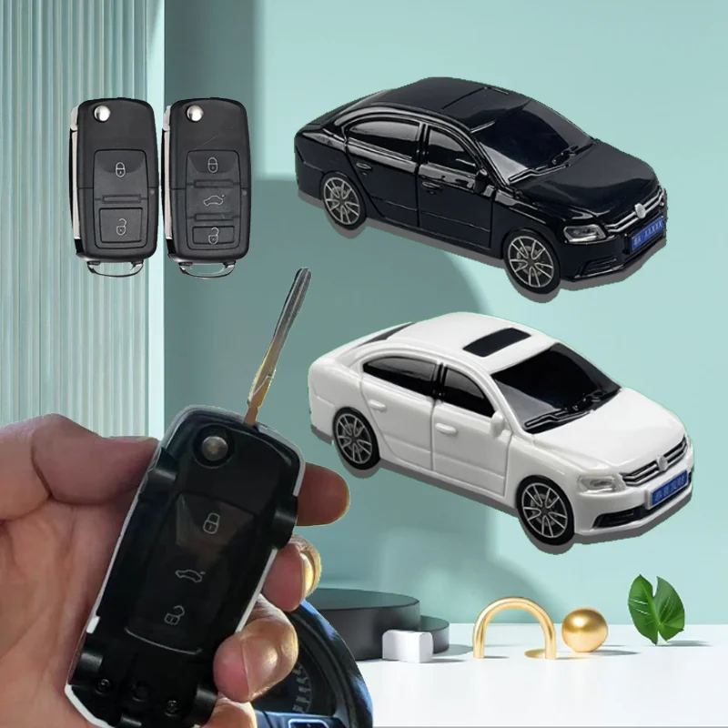 

For VW Lavida Car Model Key Case for VW Volkswagen Polo Golf Beetle Skoda Octavia Kodiaq Seat Leon Altea Key Cover Fob Keychain