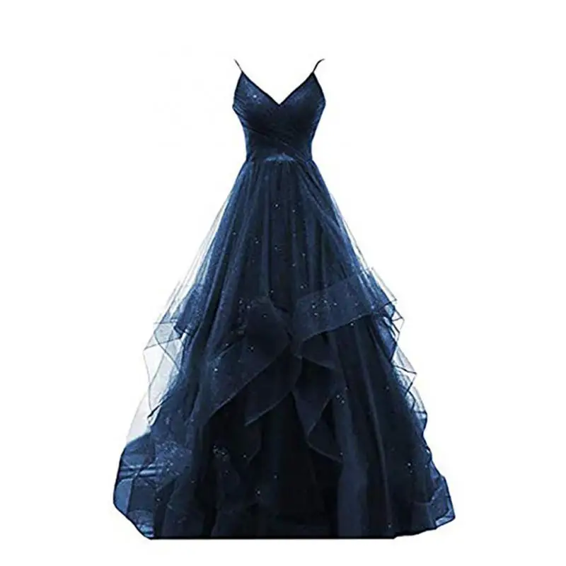 Strap Top Backless Evening Dress Women's New Style Of Temperament Banquet Evening Dress Dress For Socialites High-end Customized