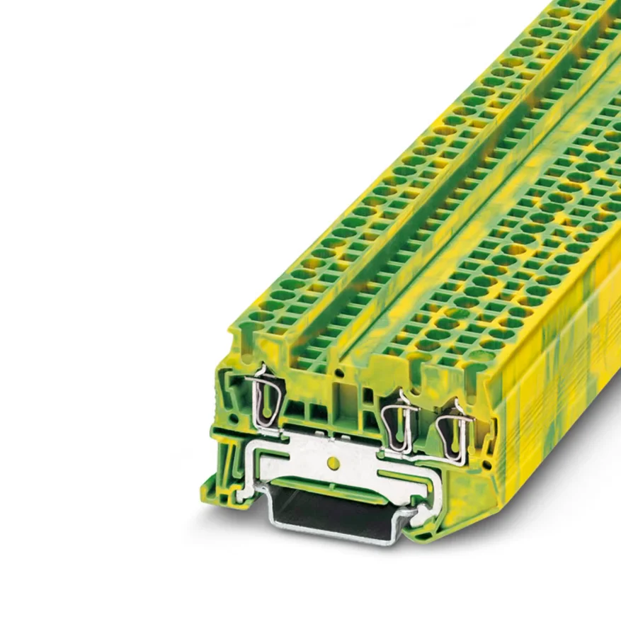 3031267- ST 2.5-TWIN-PE yellow green direct grounding terminal 2.5 square meters