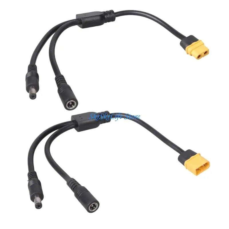 

E65E XT60 Plug To DC5.5mm Power Cable For FPV Display And Energy Systems