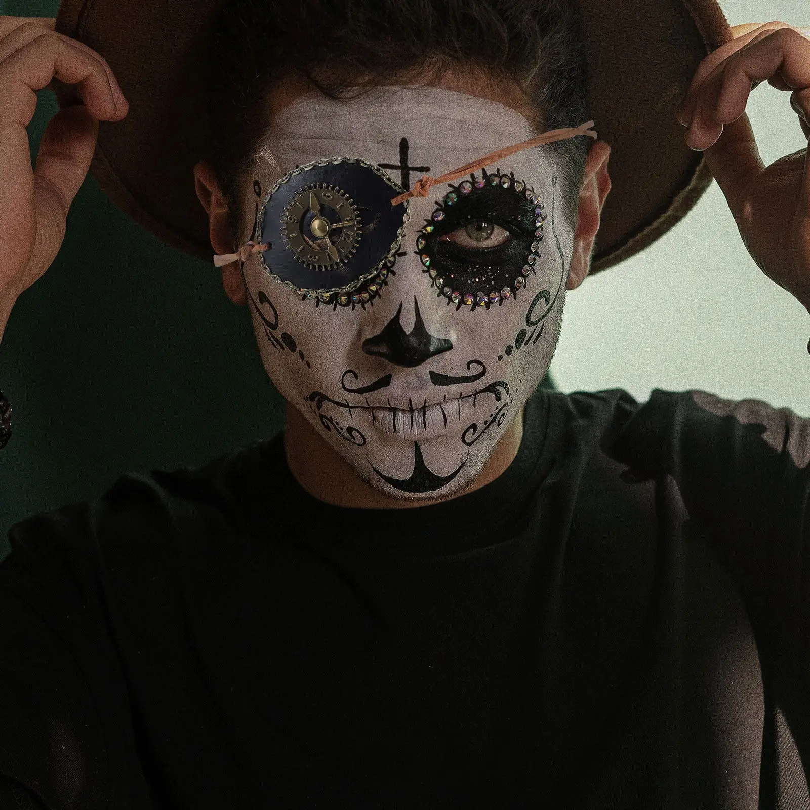 

Декоративная повязка на глаз в ретро-стиле из легкого полиуретана, аксессуар для вечеринок, косплея, Хэллоуина, пиратских маскарадов