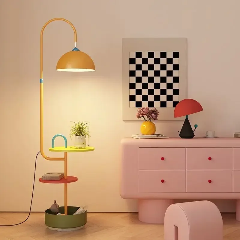 Fishing floor lamp living room color children's room bedroom