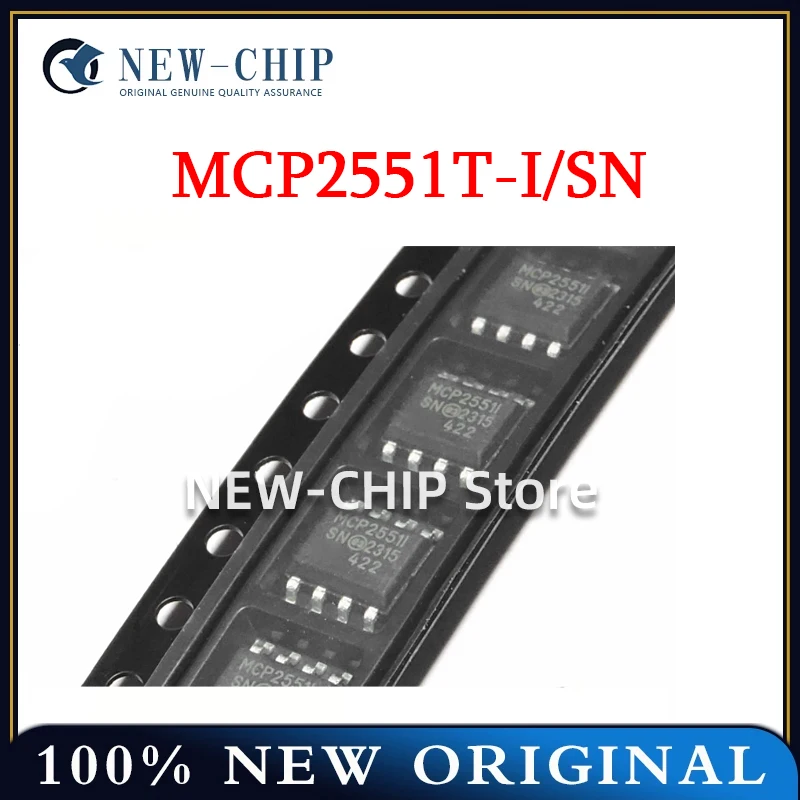 

5PCS-100PCS/LOT MCP2551T-I/SN SOP8 MCP2551I New Original