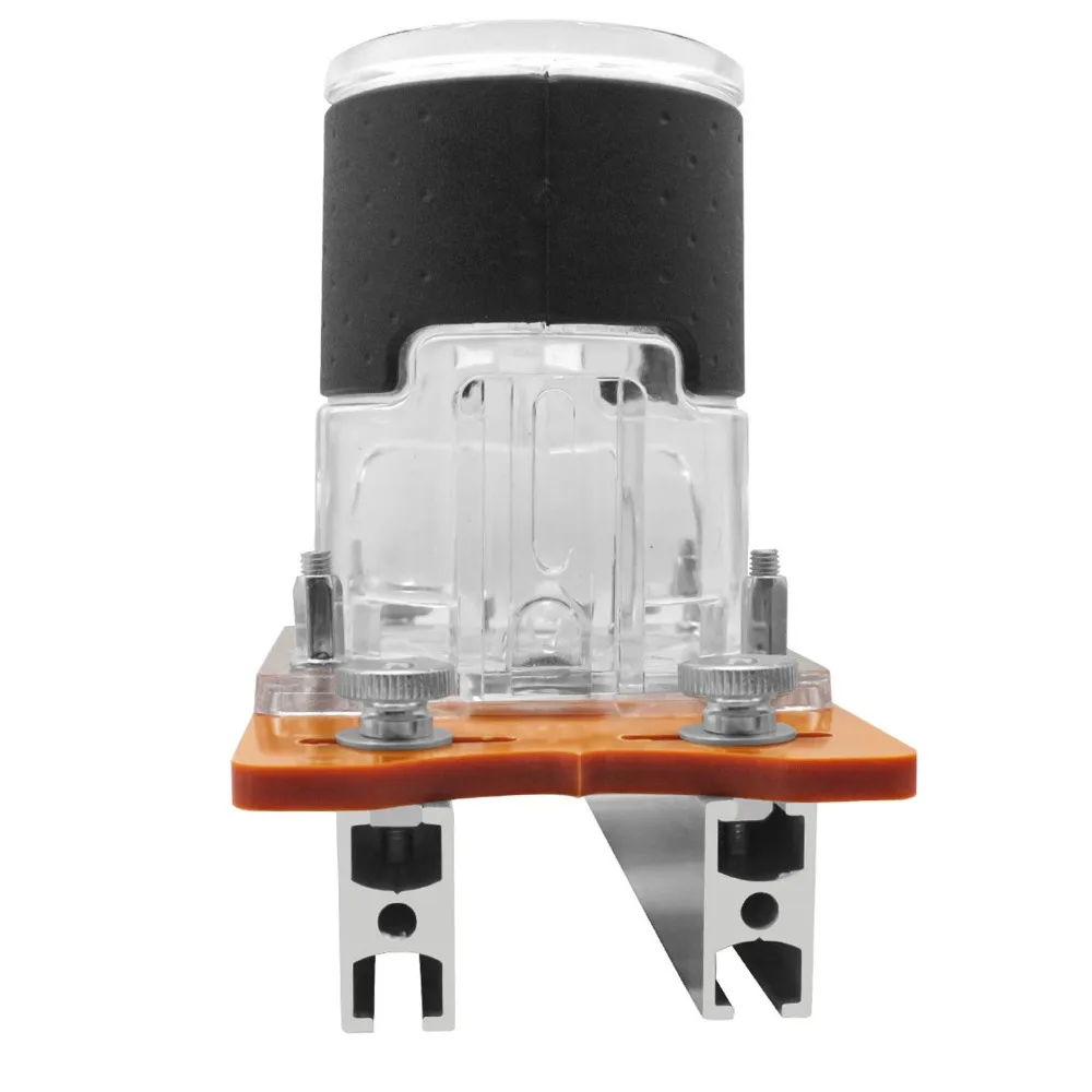 Grooving Wood Trimmer Router Base Professional Universal Fastener Slotting Bracket Compact Wood Palm Router Base Woodworking