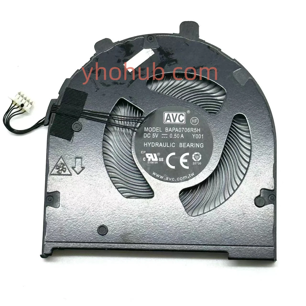 

AVC E490 BAPA0706R5H Y001 DC 5V 0.50A 5-Wire Server Cooling Fan