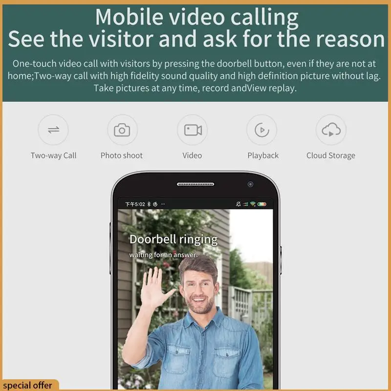 a68z-smart-wifi-video-doorbell-wireless-voice-intercom-monitor-1080p-hd-night-vision-smart-doorbell-camera