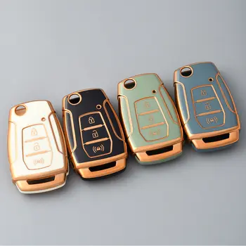 適用於雙龍 Kyron 2 Sanka Actyon Korando Tivoli 2020 韓國 Musso 汽車鑰匙包配件的 TPU 汽車翻蓋鑰匙殼 8 最佳銷售 雙龍Musso配件 - №8