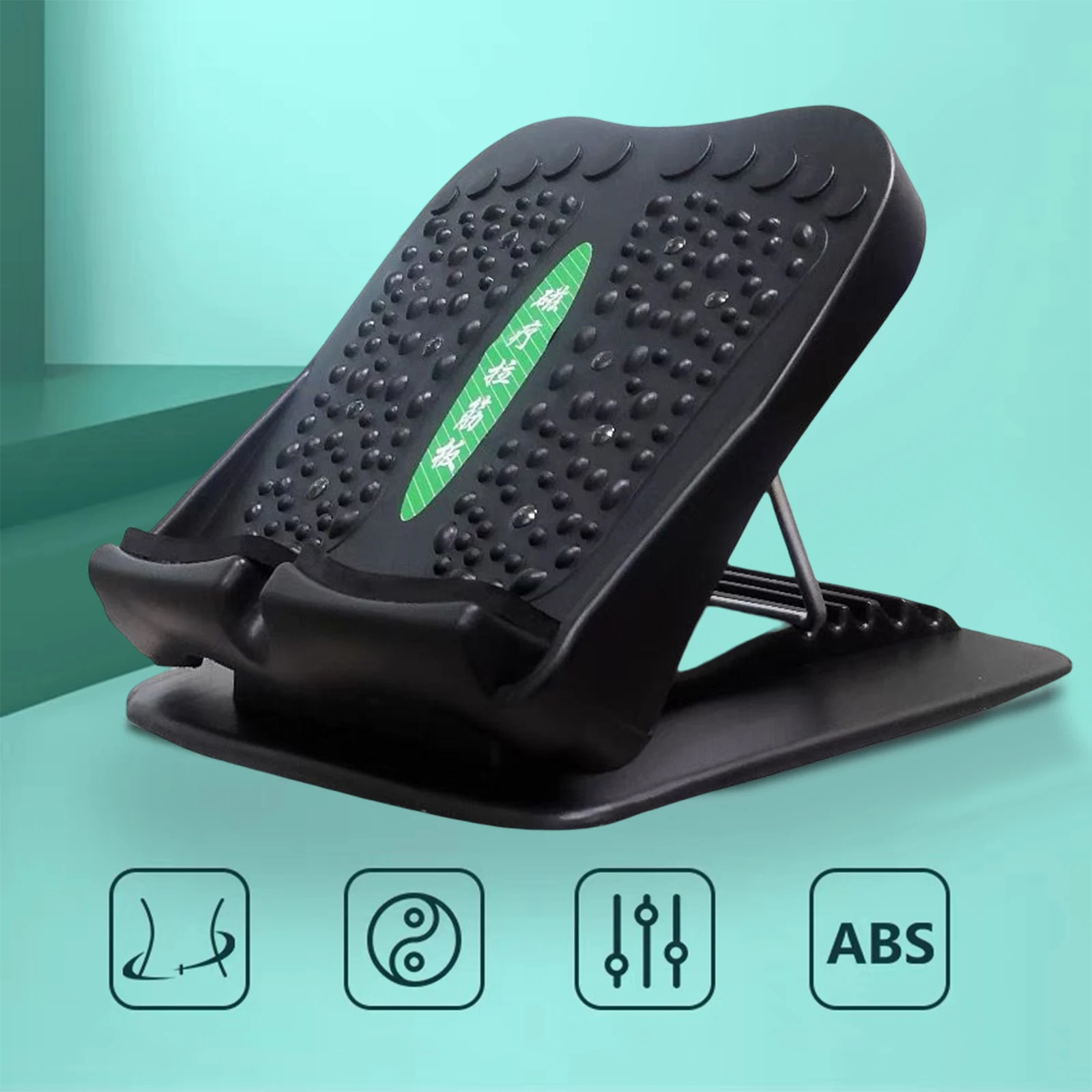 Portable Calf Stretch Board Slant Board Foot Massage Instrument Adjustable Incline Boards Calf Ankle Stretcher 5 Positions