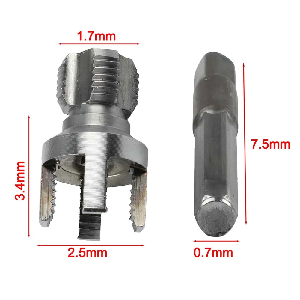 Water Pipe Threading Tool For 20MM And 25MM Pipes Featuring Internal And External Thread Cutting With Metal Build