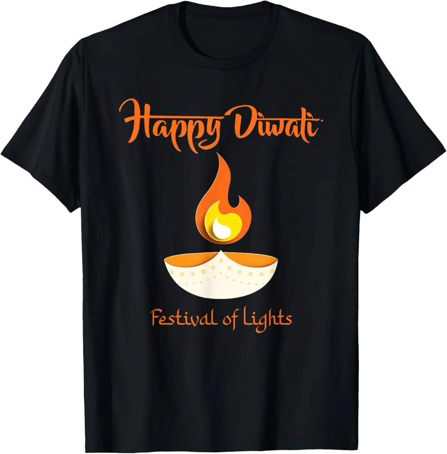 Happy Deepavali Diwali Festival of Lights For Indian T-Shirt