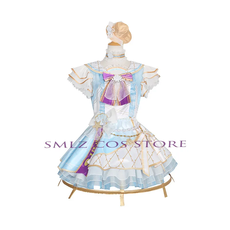 Shell Awakening Love idol Ohara Mari/Mary O'Hara Mari Cosplay Tsushima Yoshiko Yohane Costume 2026 Princess Dress Outfit view 2