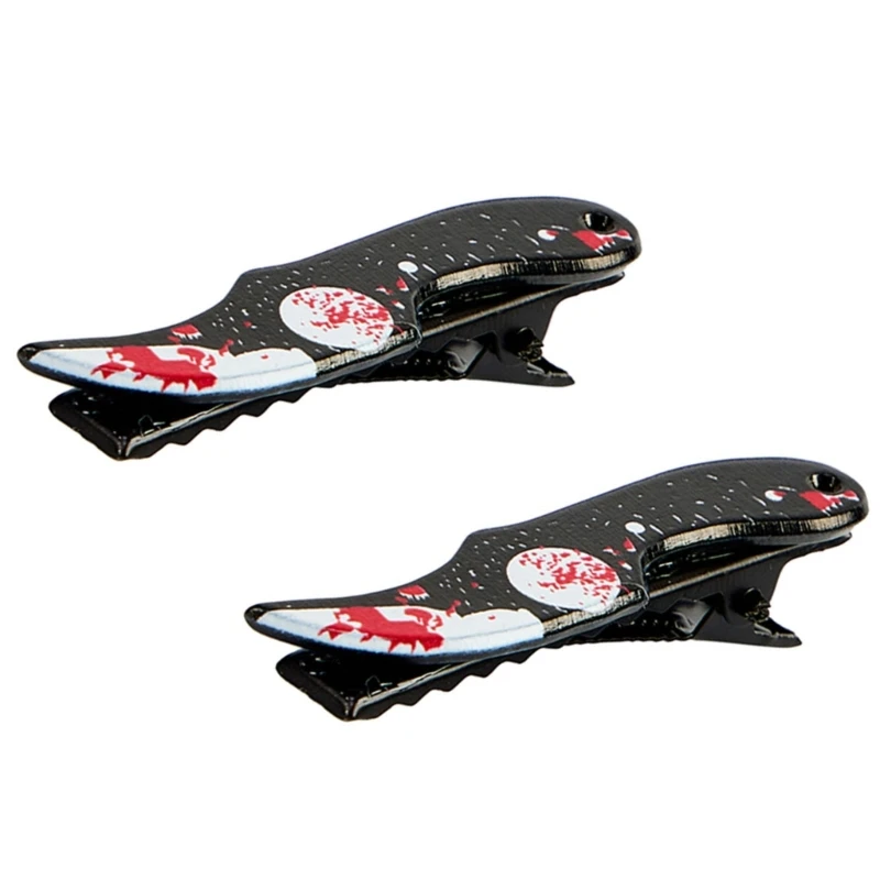 2025 New Terror Charm Bloody Blade Hair Clip Party Hair Barrette Headdress For Halloween Makeup And Cosplay Outfits