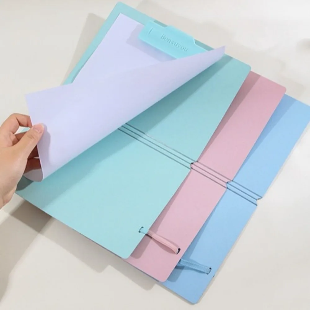 Waterproof A5 Folding Folder PP Material Easy to Store A5 Clipboard Folder Durable Portable Multi-Functional Writing Board