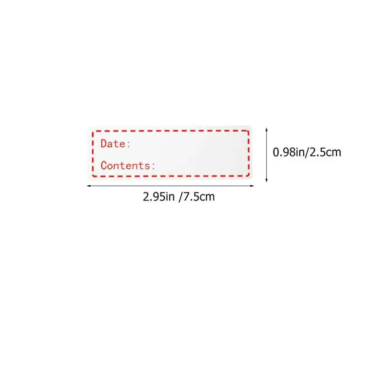 1 Roll Of Date Content Label Stickers Kitchen Fridge Labels Reminder Stickers Food Storage Label Food Storage Label Sticker
