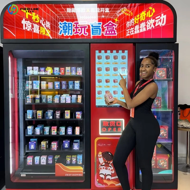 FL 2026 New Drink Snack Pen Books Notes Shirt Blind Box Dolls Vending Machine