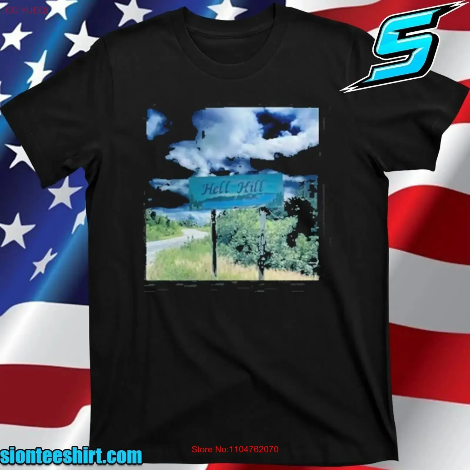 Elita Hell Hill T Shirt 2025 Size S 5XL vintage Washed streetwear Slightly fashion homme Comfortable Versatile Casual Unisex