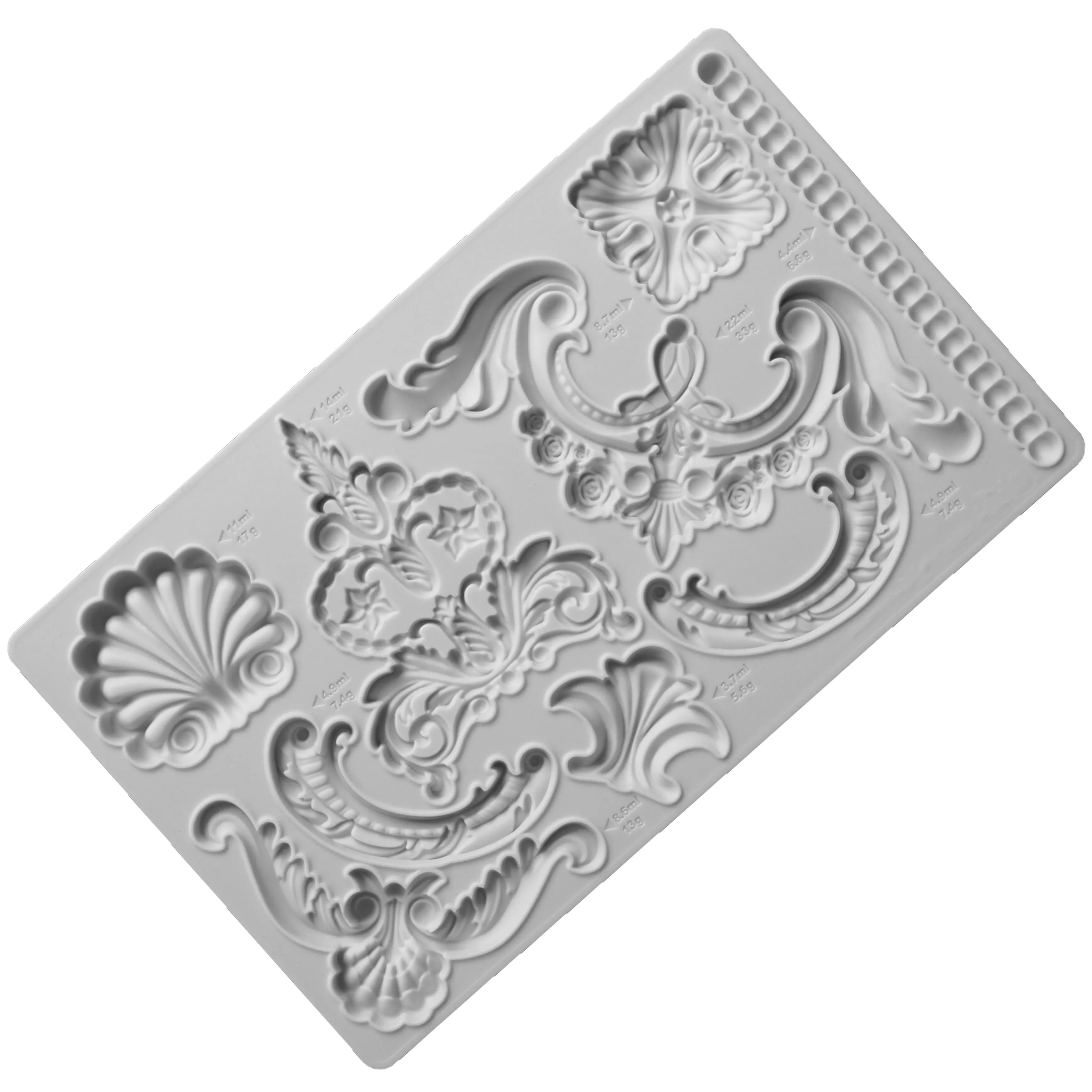 Relief Totem Border Wedding Decoration Silicone Mold Fondant Cake Tool Gumpaste Sugarcraft Chocolate Forms Bakeware Tools