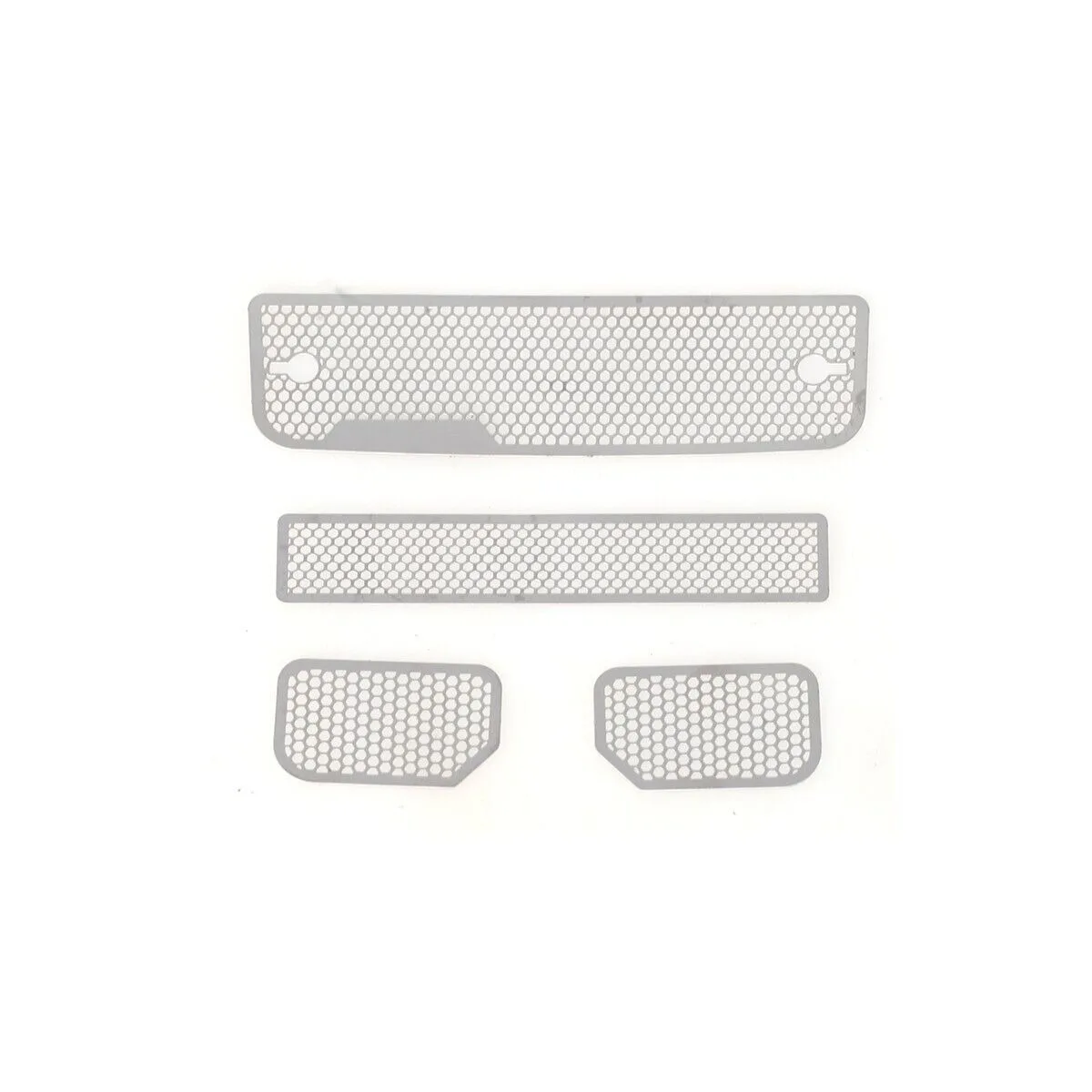 

LCX Racing 1/10 RC Crawler Stainless Steel Front Grille 4pcs for Traxxas TRX6 Upgrades Parts Accessories