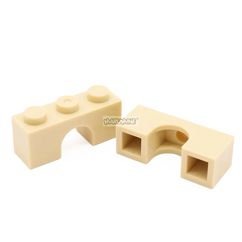 Marumine 1x3 Arch Assembles Particles Compatible 4490 30PCS MOC Building Blocks kit Accessories Educational Toy For Children
