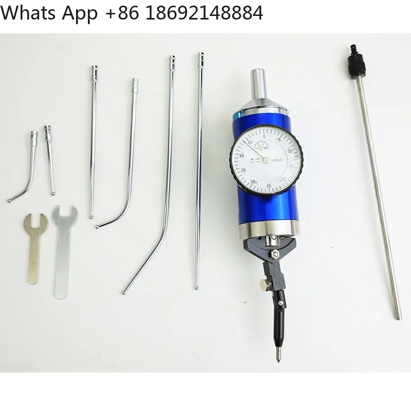 Industrial grade centering lever table 0-3mm center seeking table, seeking gauge, center positioning table, blue