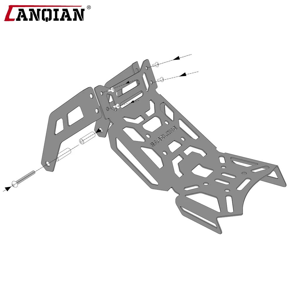 2021-2025 For Honda CT125 Trail 125 Cub Motorcycle Accessories Center Rack Carrier Luggage Case Holder Storage Bracket