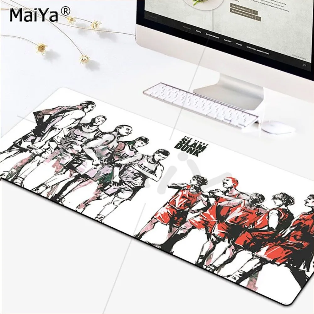 SLAM DUNK Mousepad Beautiful Durable Rubber Mouse Mat Pad Size for CSGO Game Player Desktop PC Computer Laptop