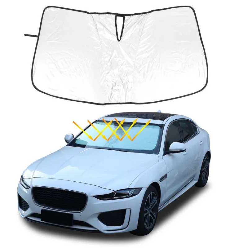

Car Front Window Visor Sunshade For Jaguar XE XEL 2015-2024 Windshield Sunshade Cover For Jaguar XJ 2010-2024 Car Accessories