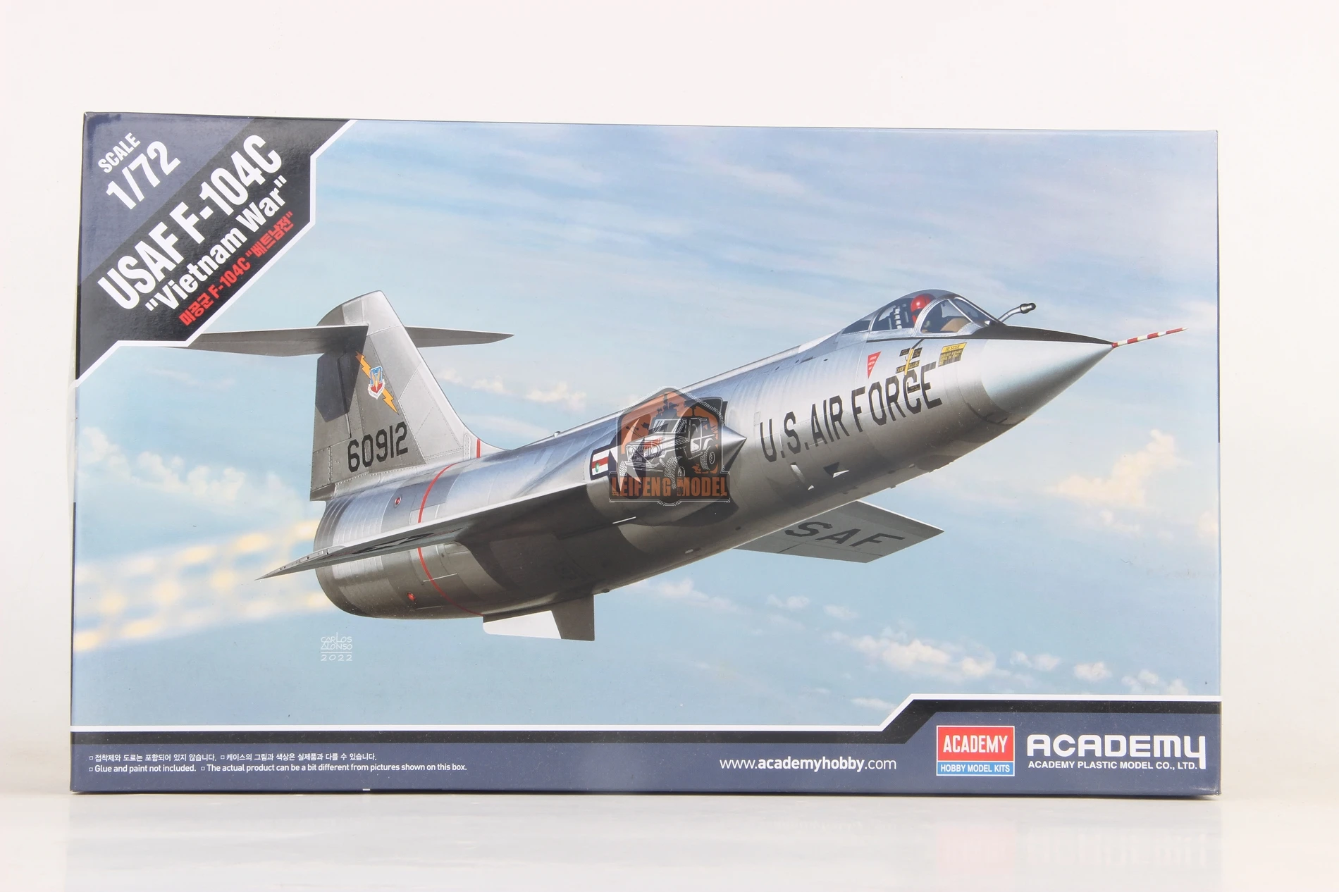 Academy 12576 1/72 scale F-104C Starfighter Model Kit