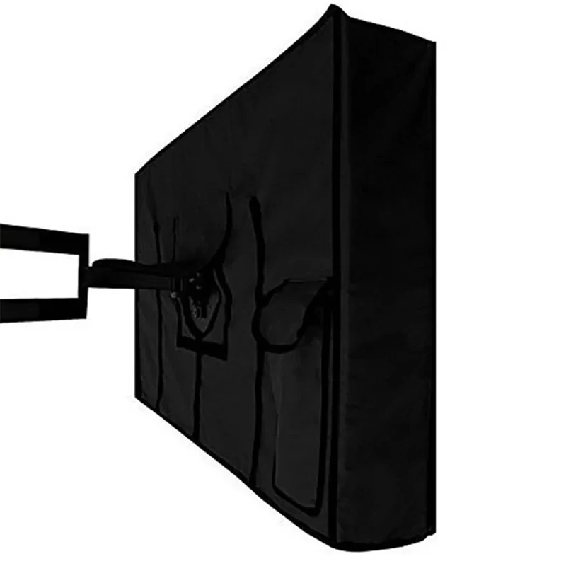 PVC Oxford Cloth Waterproof TV Cover Outdoor TV Dust-proof Protector Cover LCD TV Covers 22-24//30-32/36-38/46-48/50-52 inch