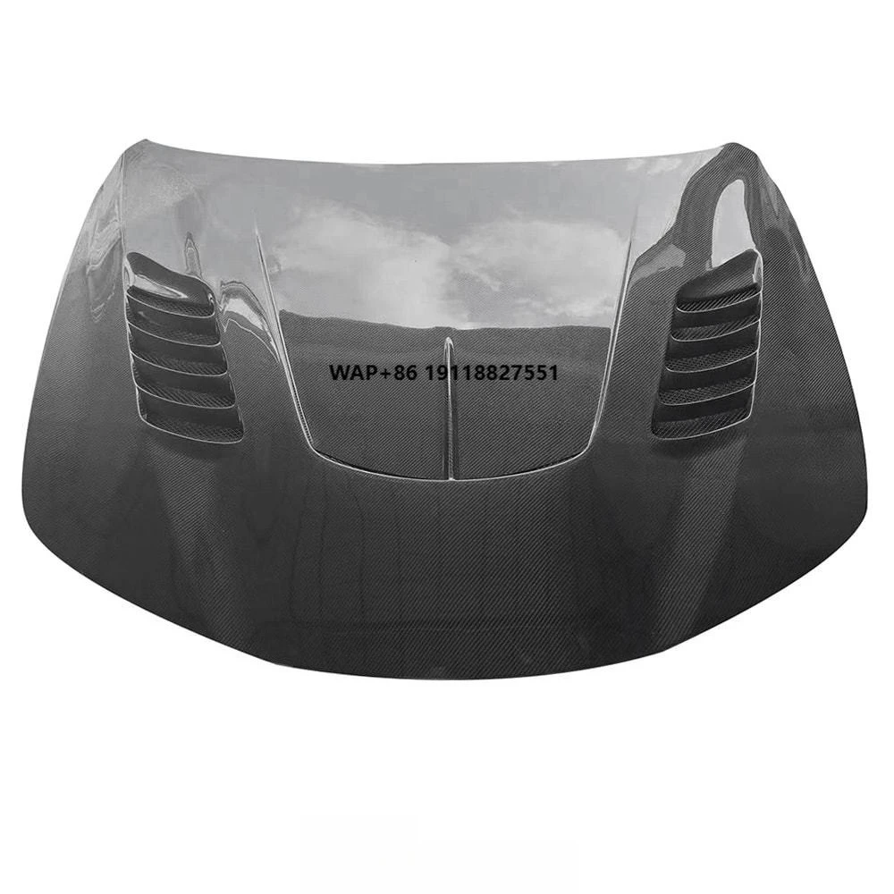 

New Version Vented Carbon Fiber Engine Hood for Alfa Rome Giulia Bonnet