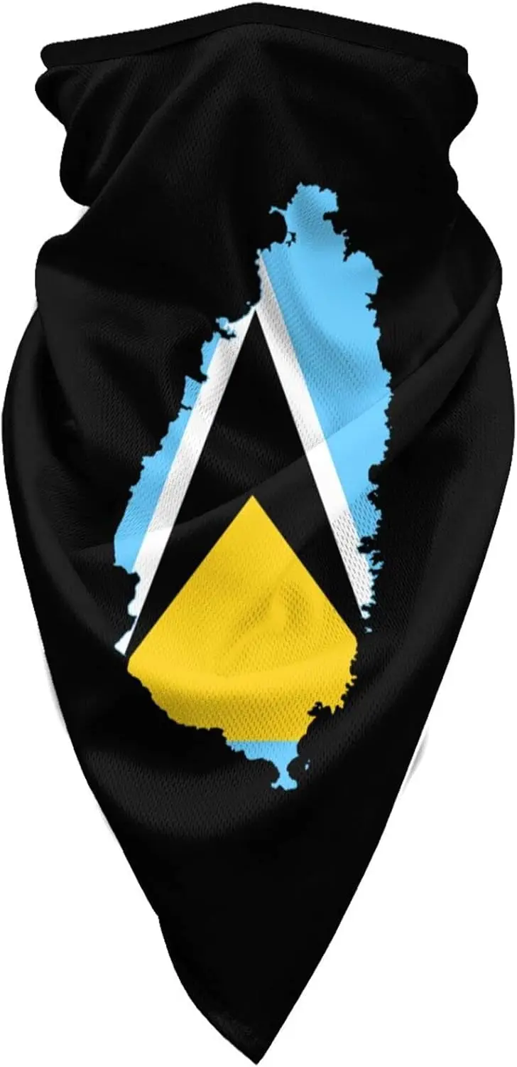 Variant: Flag Map of Saint Lu