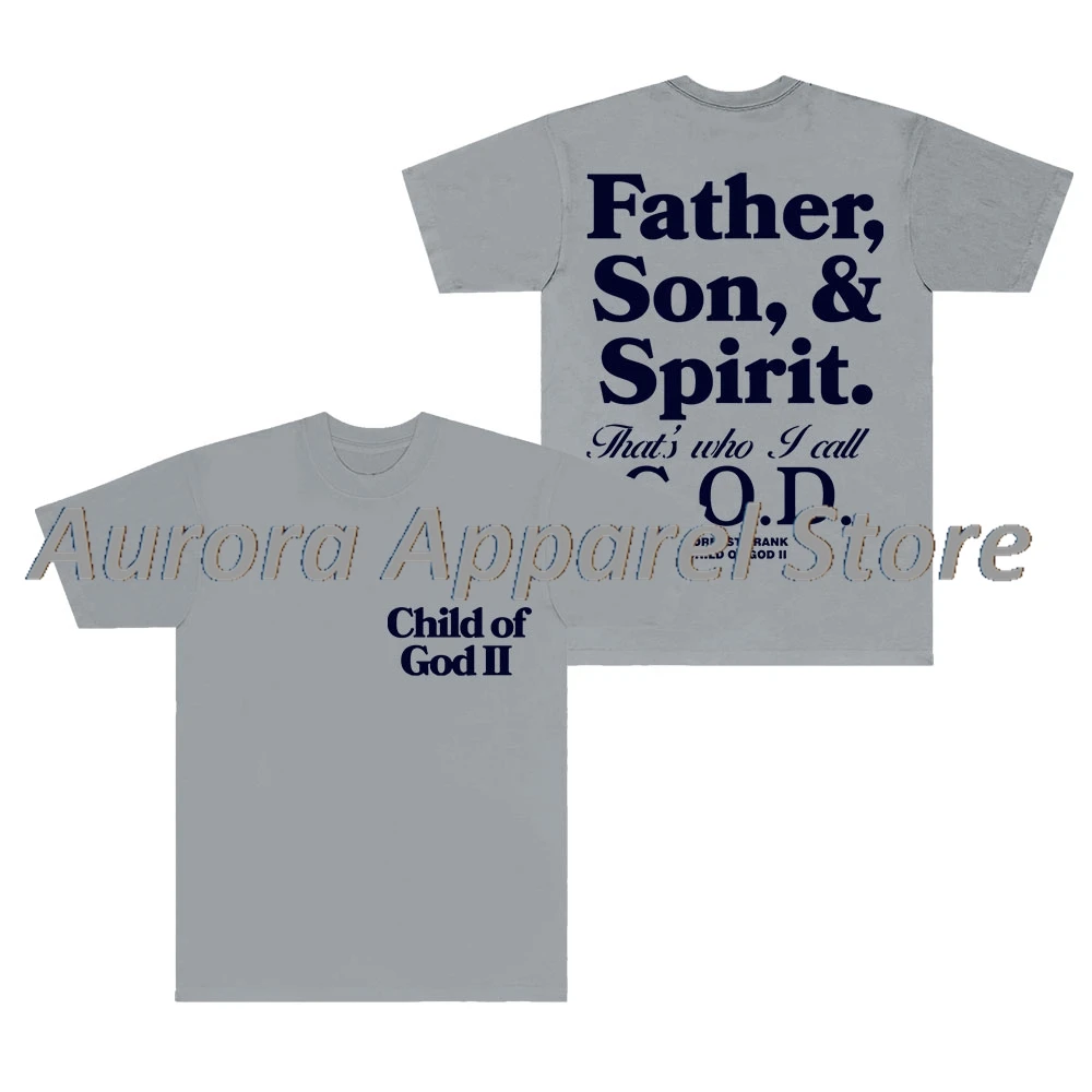 فورست فرانك الأب الابن والروح ميرش تي شيرت الشارع الشهير تأثيري النساء الرجال موضة Crewneck قصيرة الأكمام المحملة #4