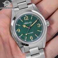 ADDIESDIVE nuevos relojes de cuarzo VH31 reloj de pulsera elegante Retro de cristal de burbuja BGW9/C3 luminoso impermeable 10Bar reloj de hombre AD2518