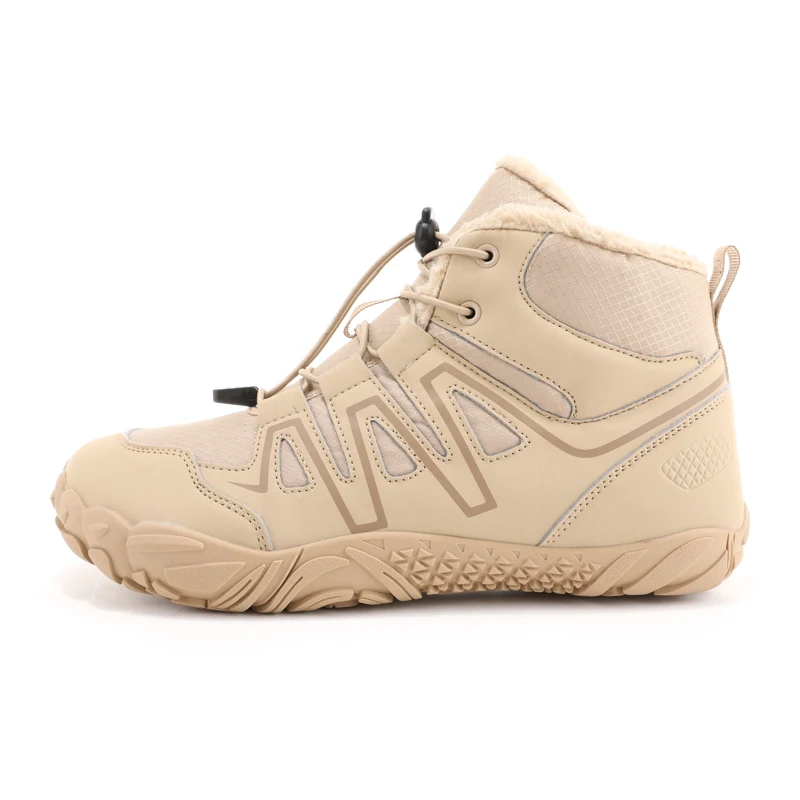 VIPOL Wide Nose Feet Barefoot Casual Shoes Men Women Minimalist Winter Snow Thermal Boots Sneakers Footwear Man