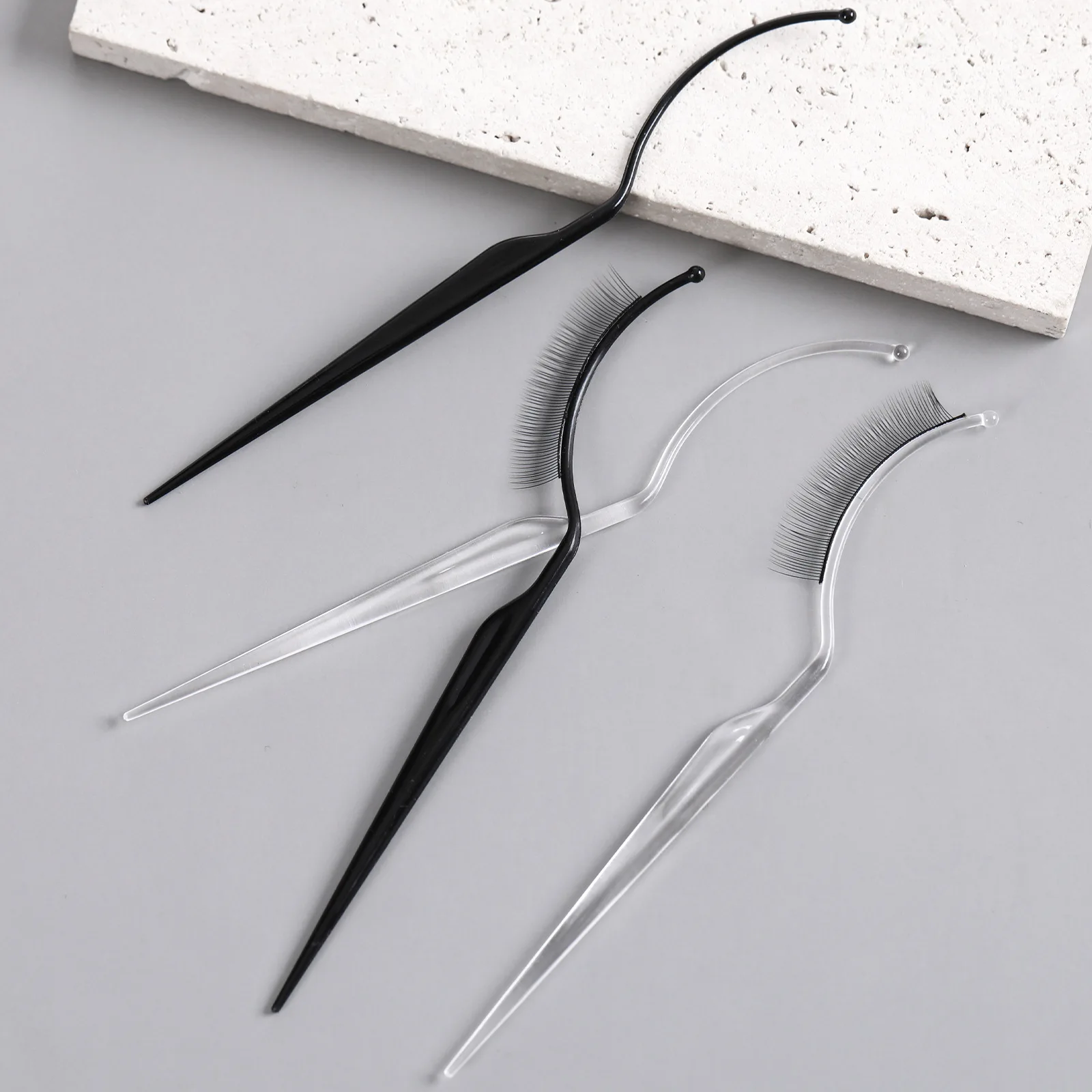 10pcs False Eyelashes Trial Wearing Device Eyelashes Style Display Wands Eyelash Applicator Auxiliary Bracket Lashes Holder view 6