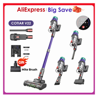 COTIAR V22 650W 55kPa Wireless Vacuum Cleaner for Home Appliance Vertical Handheld Vacuum Cleaner Smart Home Removable Battery