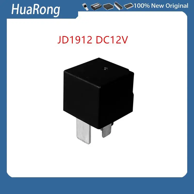 2Pcs/Lot JD1912 DC12V  40A HFV15 13468934 12V  4PIN 13306942 12V PA66-GF45  5PIN