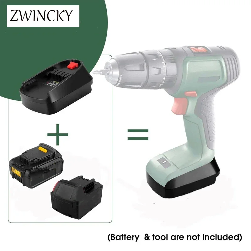 

Battery Adapter Converter For Dewalt/Milwaukee 18V 20V lithium battery to For Bosch PBA series lithium battery Electrical Tools