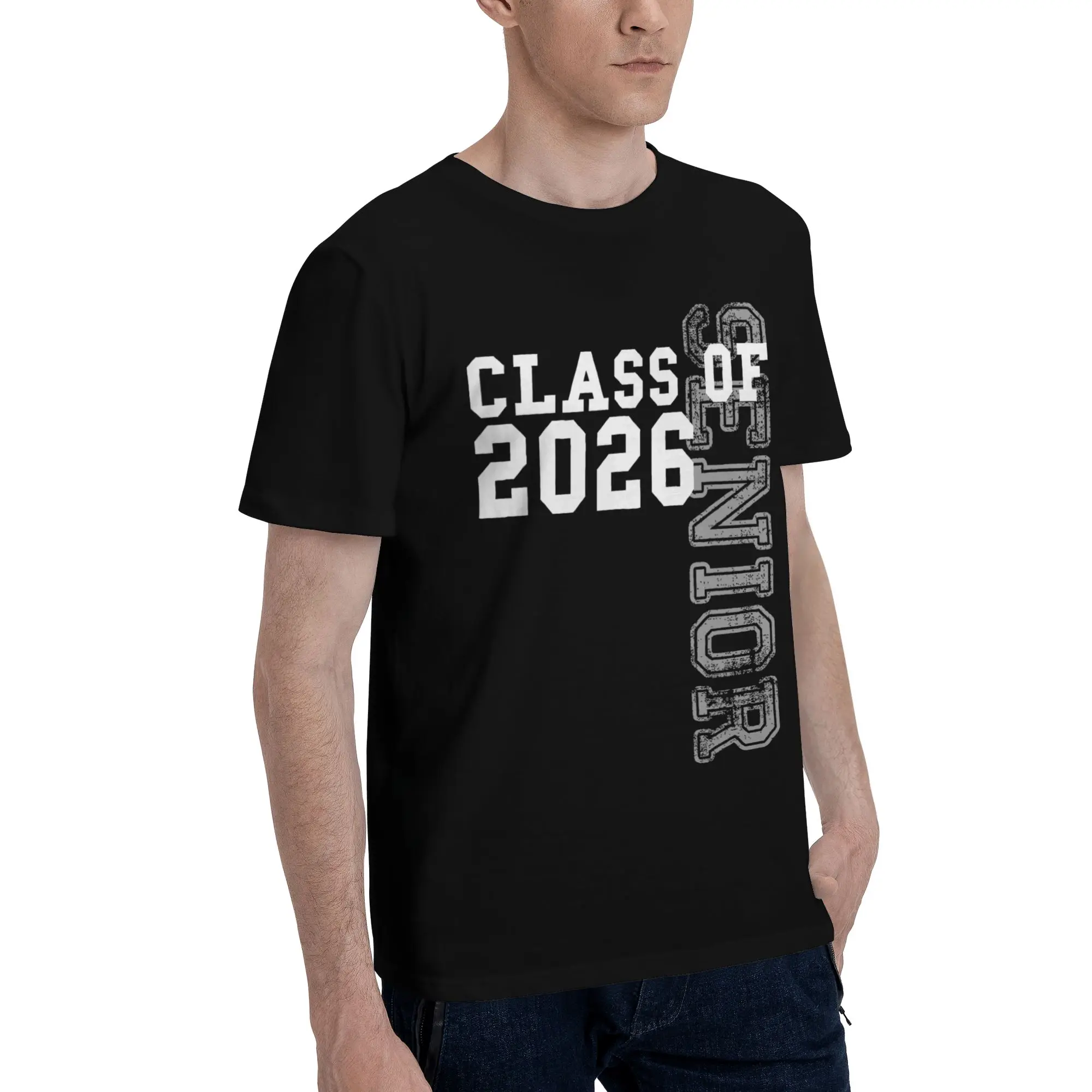 Class of 2026 Senior Graduation Merch Unisex T Shirt Cotton Tee New Arrival  T-shirt Clothes