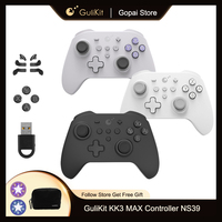 GuliKit KK3 MAX Controller NS39 KingKong 3 Gamepad with Hall Effect Joysticks & Triggers for Windows Nintendo Switch Android iOS