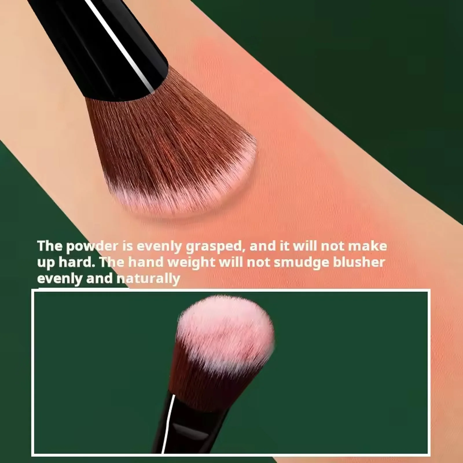 Contour Brush Premium Contour Blush Bronzer Face Makeup Brush Perfect For Cheek Forehead Jaw Nose Blending Deepening Contourin