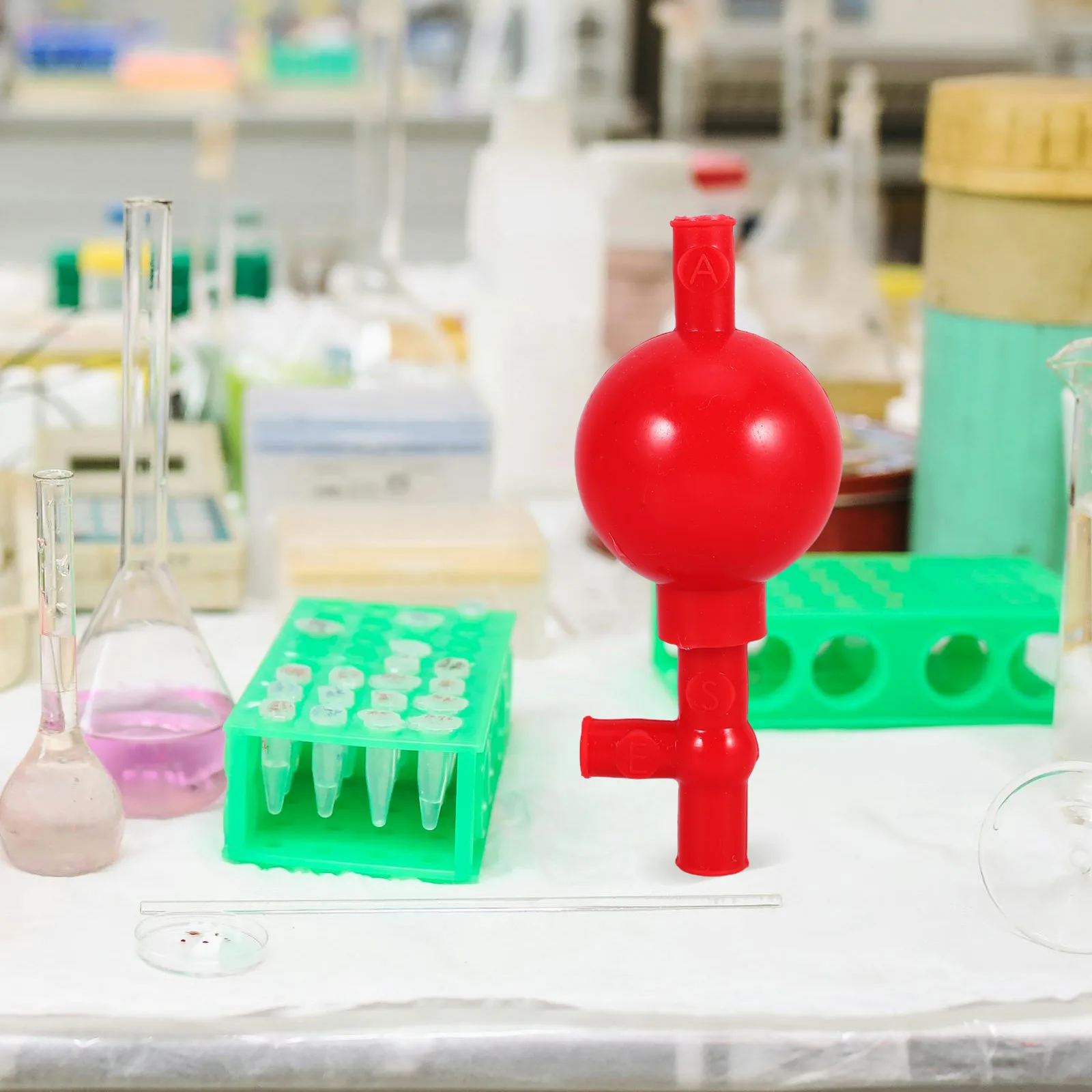 

Suction Ball Lab Filler Bulb Pipette Kit Equipment Supplies Laboratory Labette Elastic Silicone Industrial