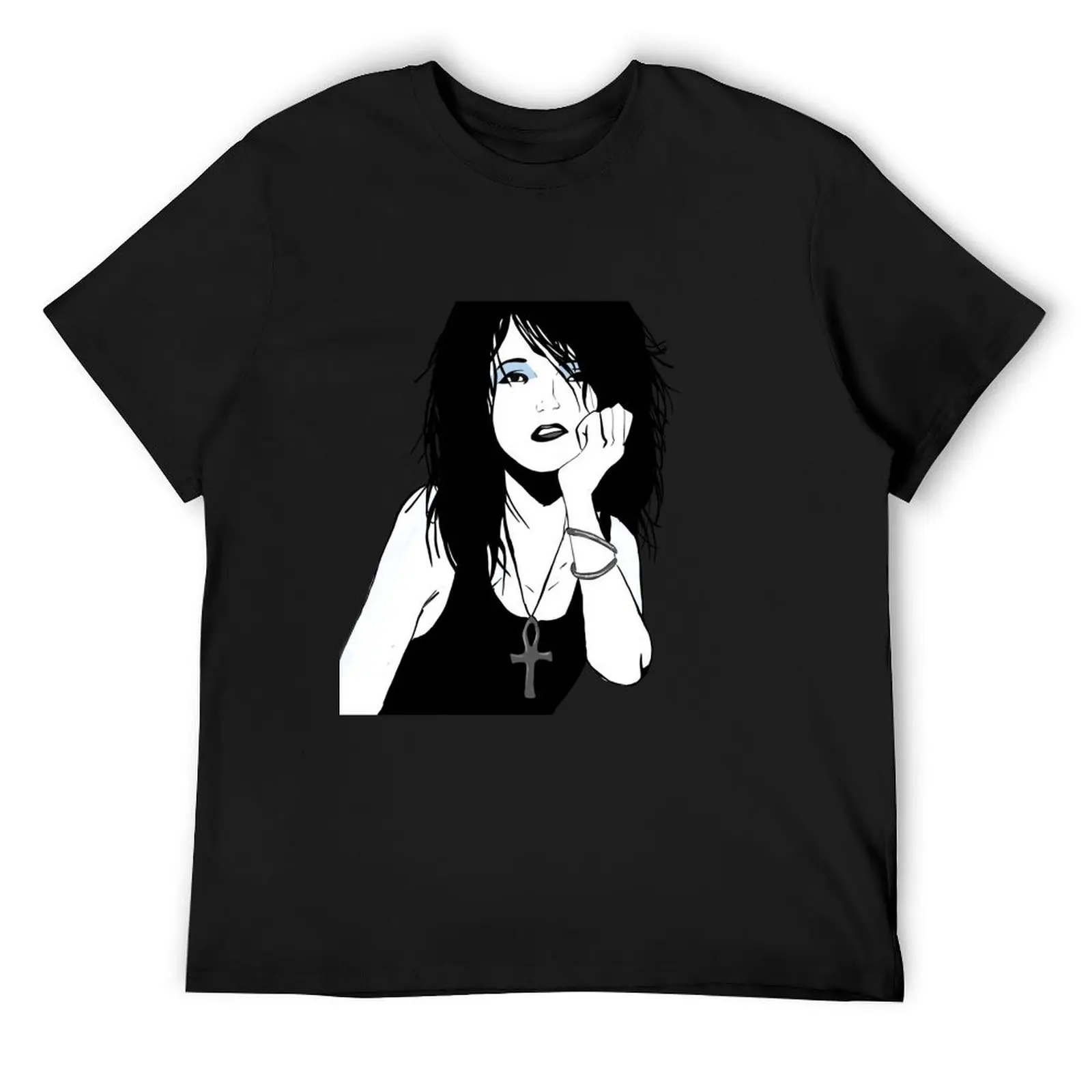 

Death The Sandman Vertigo comics T-Shirt summer tops valentines clothes graphic tee shirt fitted t shirts for men