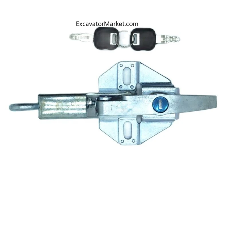 Cerradura de cubierta de motor, cerradura de capó para accesorios de excavadora E200 312 320 330 B C 336D