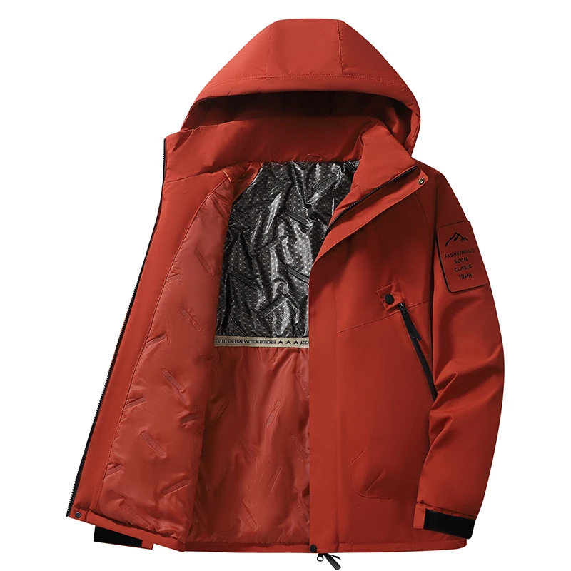 Outdoor Trendy Windproof Breathable Couple Padded Jacket Winter Hiking Camping Sports Leisure Thick Warm Cotton Clothing