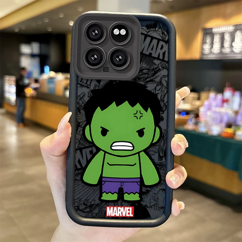 Marvel Venom Hulk Case for Xiaomi Redmi Note 13 12 Pro Plus 4G 5G 13C 12C Turbo 11 11S 10 10S 9 10A 10C 9C A2 A1 Soft Back Cover